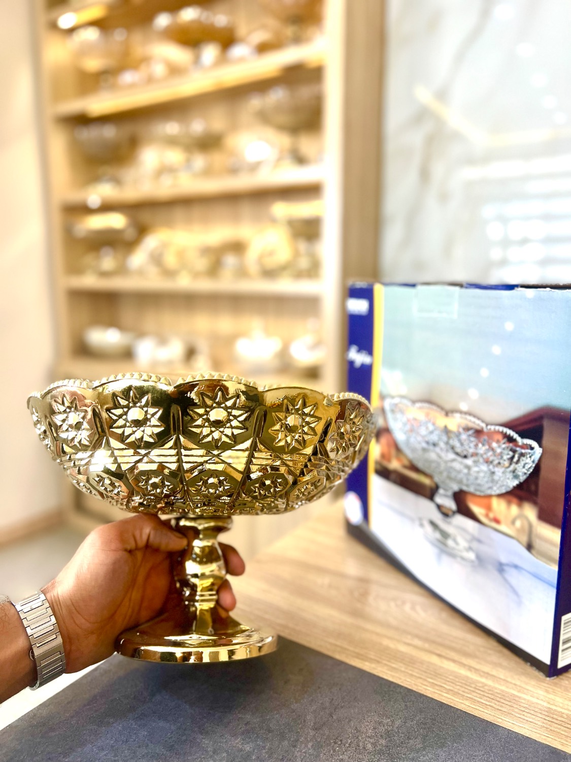 میوه خوری پایه دار مدل فوجین